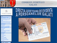 Tablet Screenshot of evidentagalati.ro